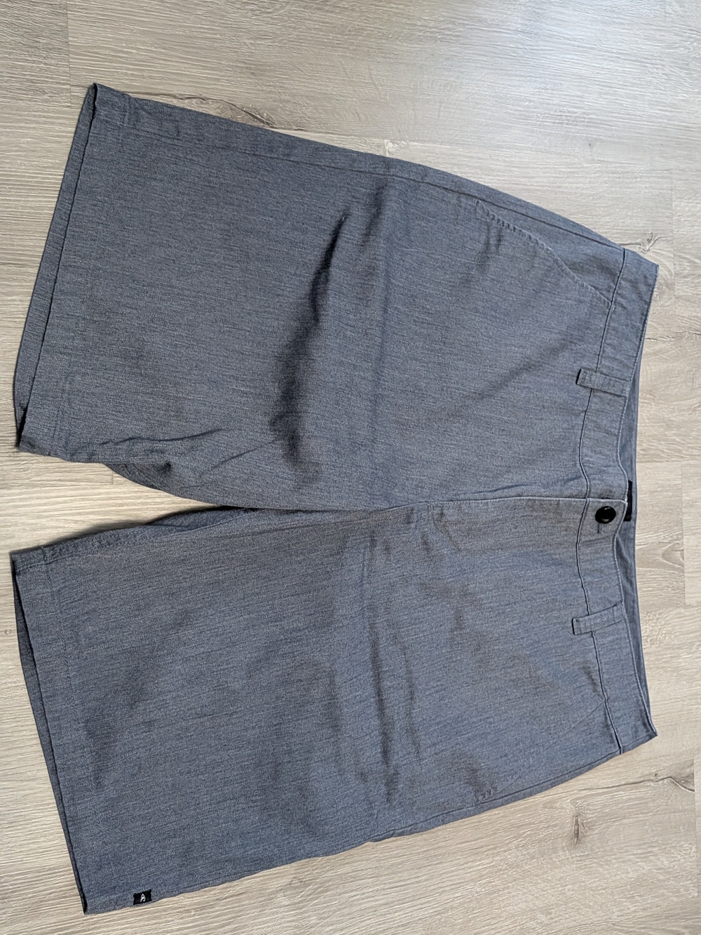 O'Neill Men's Heather Gray Performance Flat Front Shorts Size 38